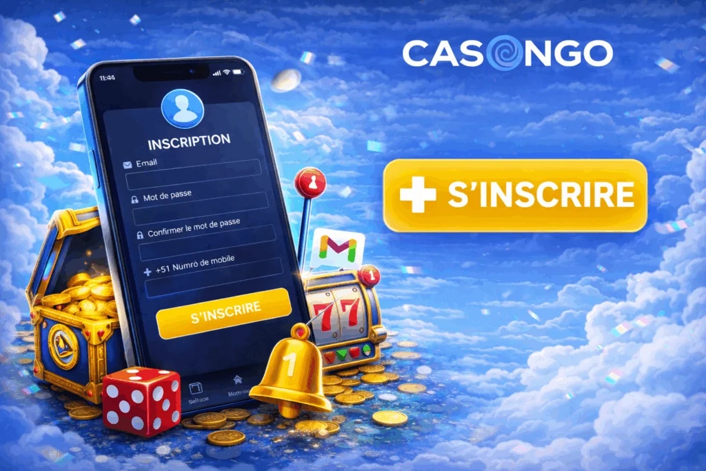 inscription au casino Casongo